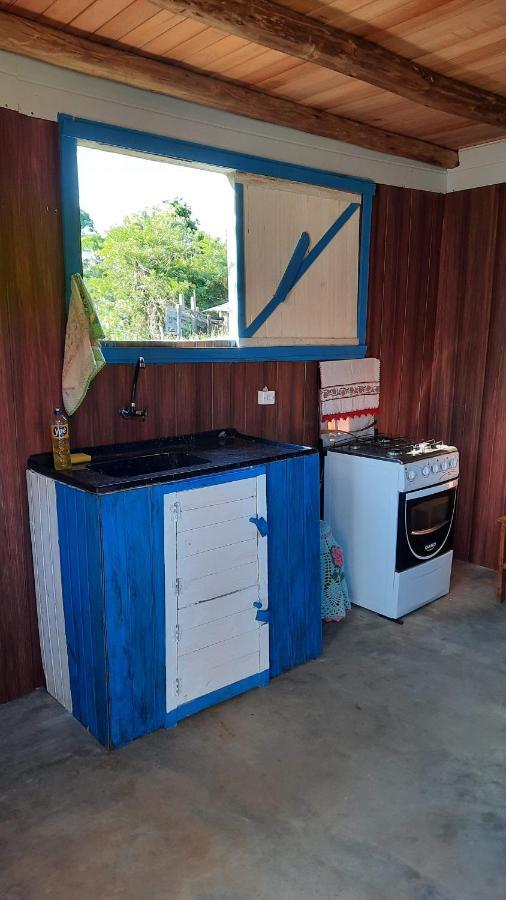 Hôtel Chalé Camping Luz à Sapopema Extérieur photo